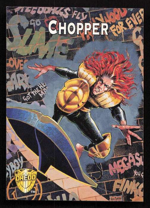 1995 EDGE Entertainment JUDGE DREDD Chopper Proto 5
