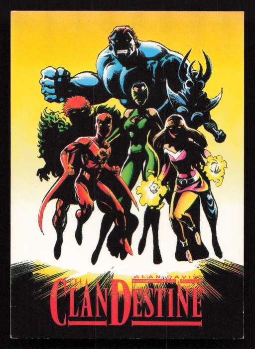 1994 Marvel Comics The Clan Destine