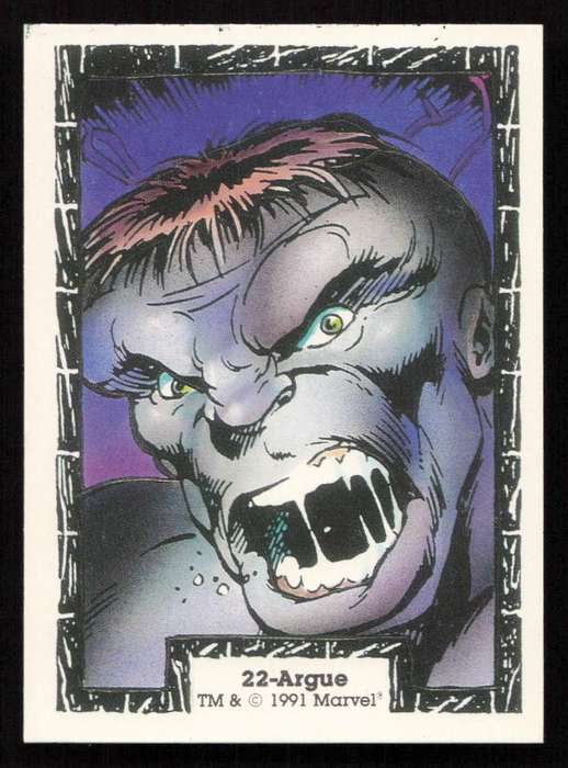 1991 The Incredible Hulk 22 Argue