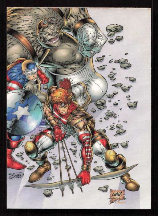 1997 Awesome Entertainment Comic Images 1/2 Judgement Day
