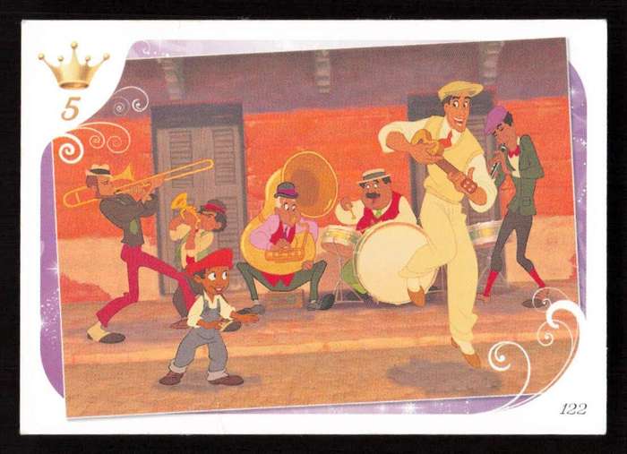 2013 Topps Disney Princess 122 The Princess and the Frog Movie Still