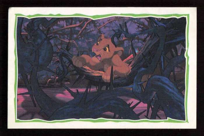 1994 Panini Disney's The Lion King Sticker 137