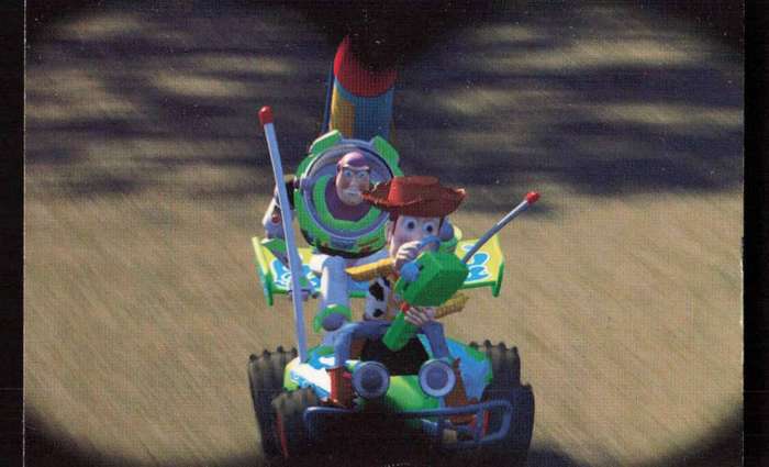1995 SkyBox Disney's Toy Story 27 "Thanks for the Ride!"