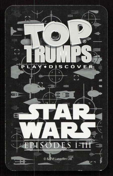 Top Trumps Star Wars Episodes I-III Obi-Wan Kenobi