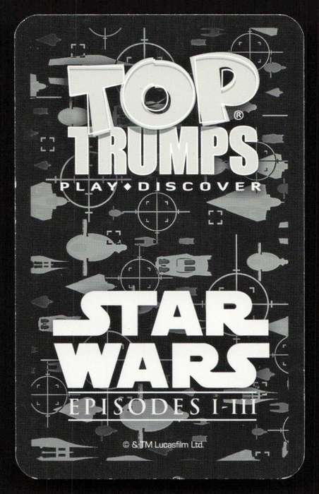 Top Trumps Star Wars Episodes I-III Mas Amedda