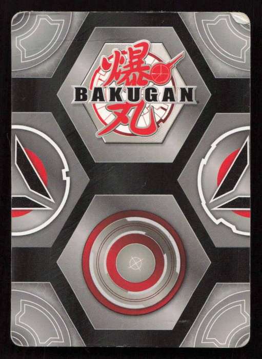 Bakugan Geogan Rising Collectable Metal Card Gate 007