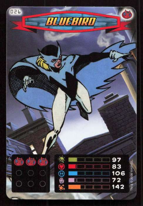 2008 Marvel Spider-Man Heroes & Villains - 026 Bluebird