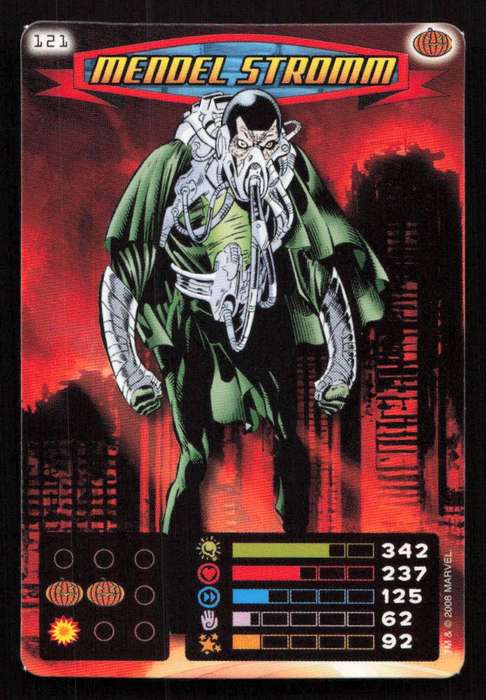 2008 Marvel Spider-Man Heroes & Villains - 121 Mendel Stromm