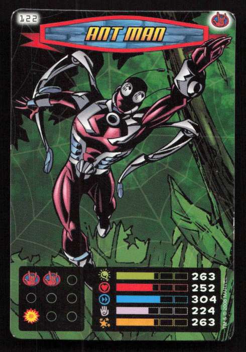 2008 Marvel Spider-Man Heroes & Villains - 122 Ant Man