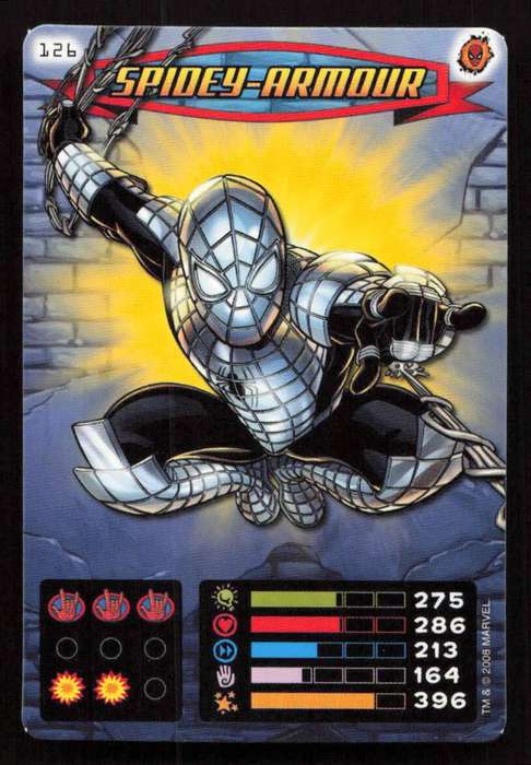 2008 Marvel Spider-Man Heroes & Villains - 126 Spidey-Armour