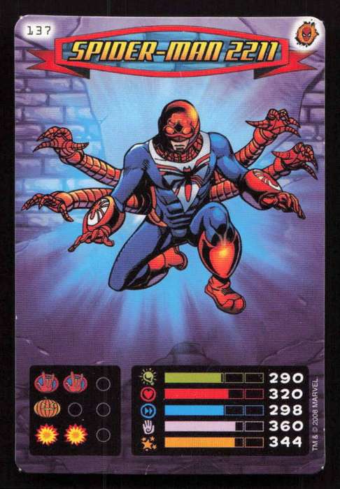 2008 Marvel Spider-Man Heroes & Villains - 137 Spider-Man 2211