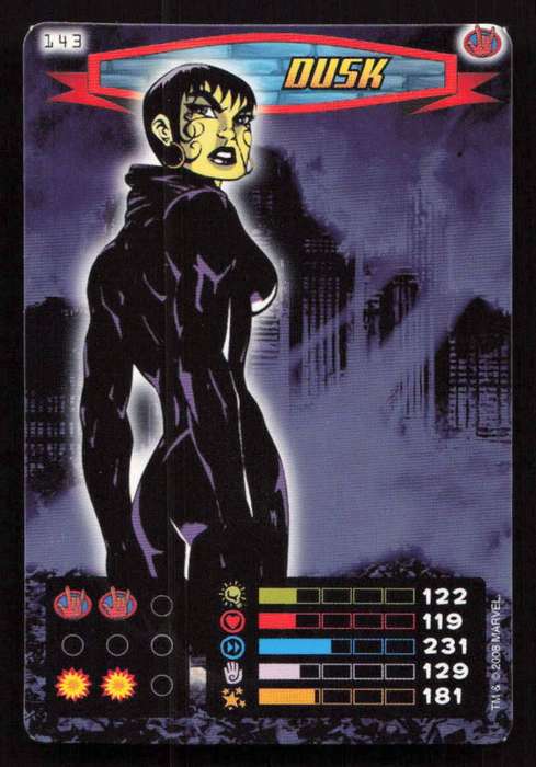 2008 Marvel Spider-Man Heroes & Villains - 143 Dusk