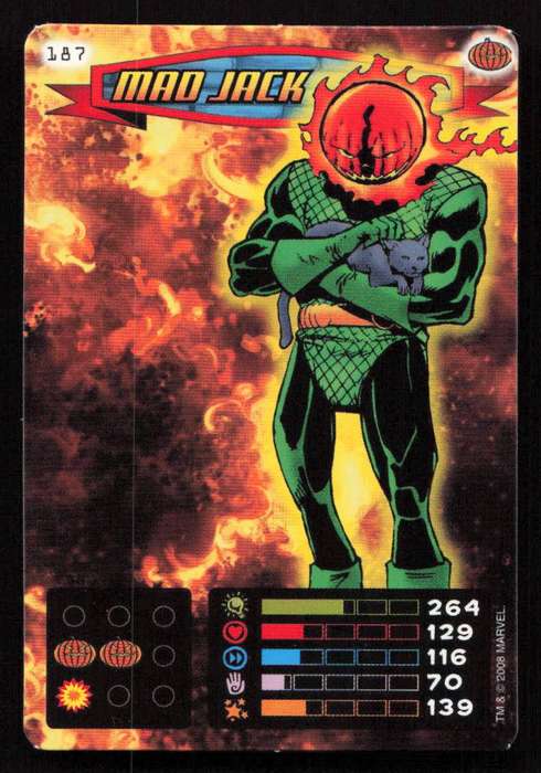 2008 Marvel Spider-Man Heroes & Villains - 187 Mad Jack