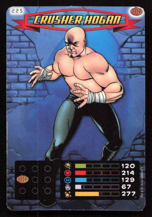 2008 Marvel Spider-Man Heroes & Villains - 225 Crusher Hogan