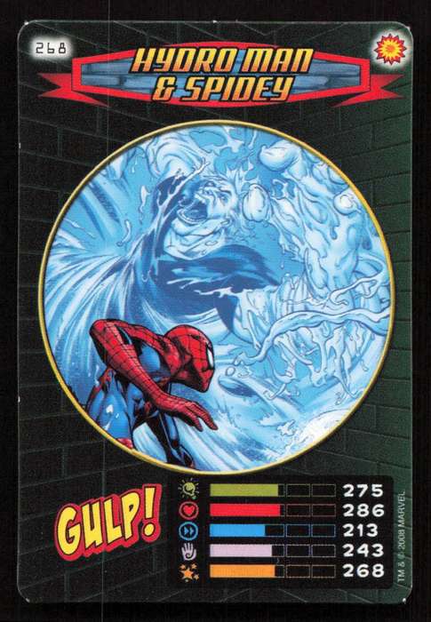 2008 Marvel Spider-Man Heroes & Villains - 268 Hydro Man & Spidey