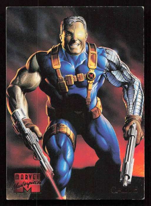 95 Marvel Masterpieces - 14 Cable