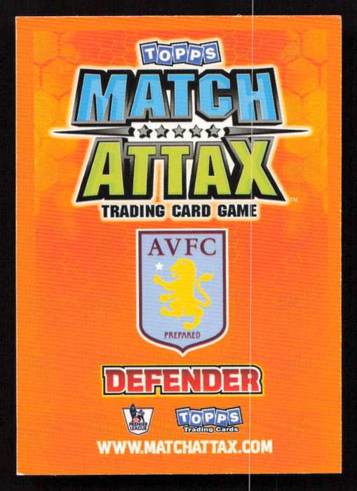 Topps Match Attax PL 2009/2010 - Aston Villa - Habib Beye