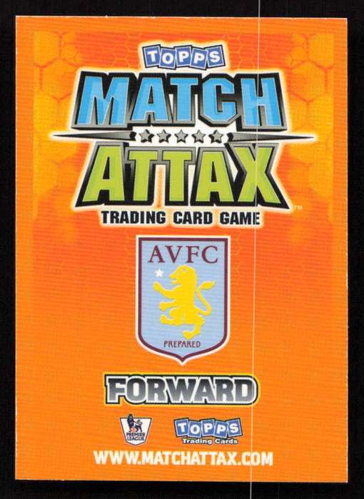 Topps Match Attax PL 2009/2010 - Aston Villa - Nathan Delfouneso