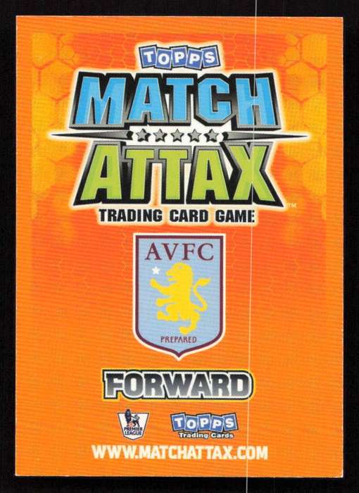 Topps Match Attax PL 2009/2010 - Aston Villa - John Carew