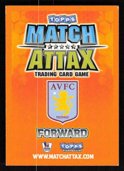Topps Match Attax PL 2009/2010 - Aston Villa - Gabriel Agbonlahor