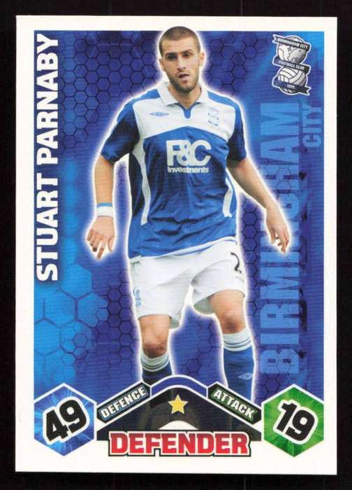 Topps Match Attax PL 2009/2010 - Birmingham City - Stuart Parnaby