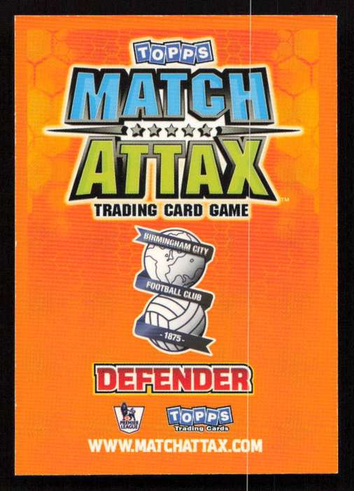 Topps Match Attax PL 2009/2010 - Birmingham City - Stuart Parnaby
