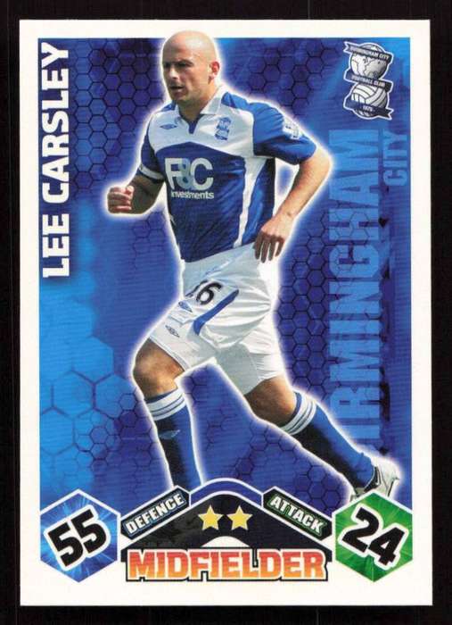 Topps Match Attax PL 2009/2010 - Birmingham City - Lee Carsley