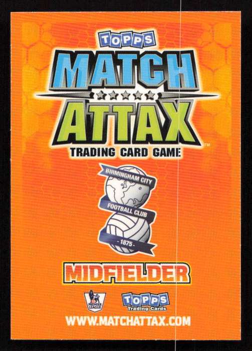 Topps Match Attax PL 2009/2010 - Birmingham City - Gary McSheffrey