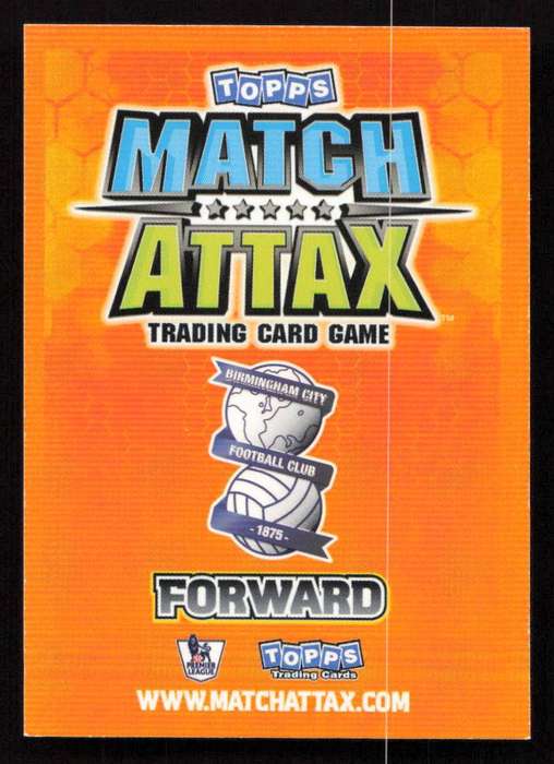 Topps Match Attax PL 2009/2010 - Birmingham City - Garry O'Connor
