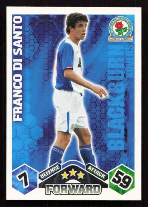 Topps Match Attax PL 2009/2010 - Blackburn Rovers - Franco Di Santo