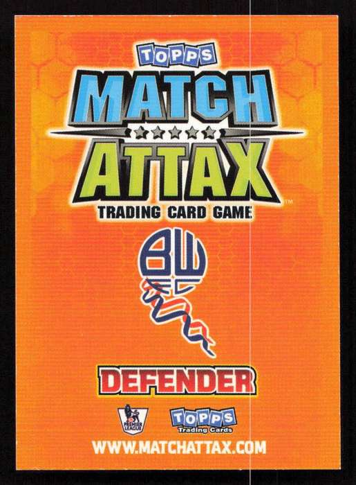 Topps Match Attax PL 2009/2010 - Bolton Wanderers -  Jlloyd Samuel