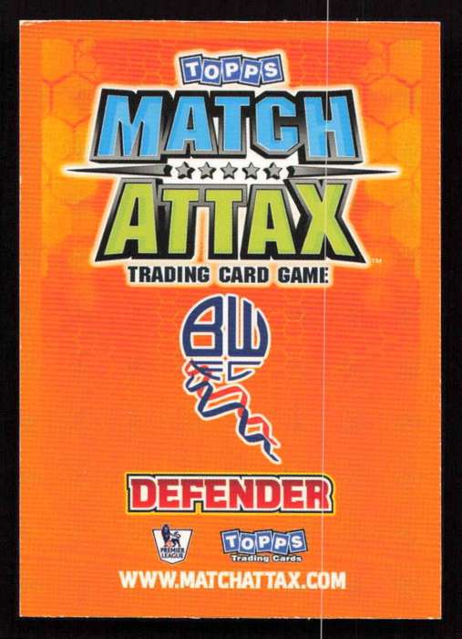 Topps Match Attax PL 2009/2010 - Bolton Wanderers - Paul Robinson