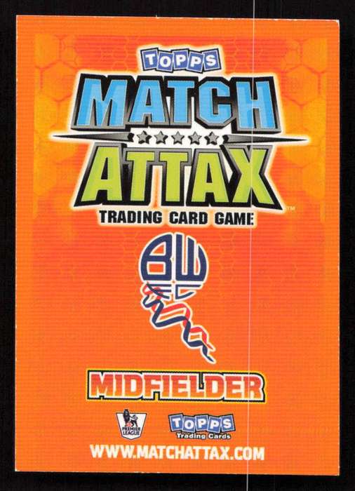 Topps Match Attax PL 2009/2010 - Bolton Wanderers - Chung-Yong Lee