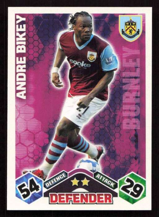 Topps Match Attax PL 2009/2010 - Burnley - Andre Bikey