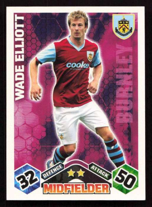 Topps Match Attax PL 2009/2010 - Burnley - Wade Elliot