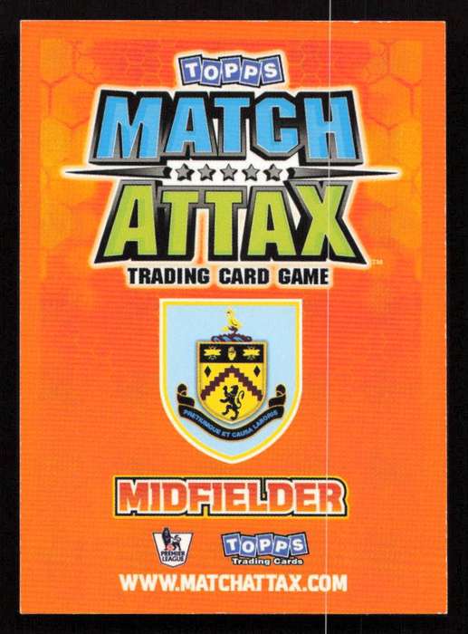 Topps Match Attax PL 2009/2010 - Burnley - Wade Elliot