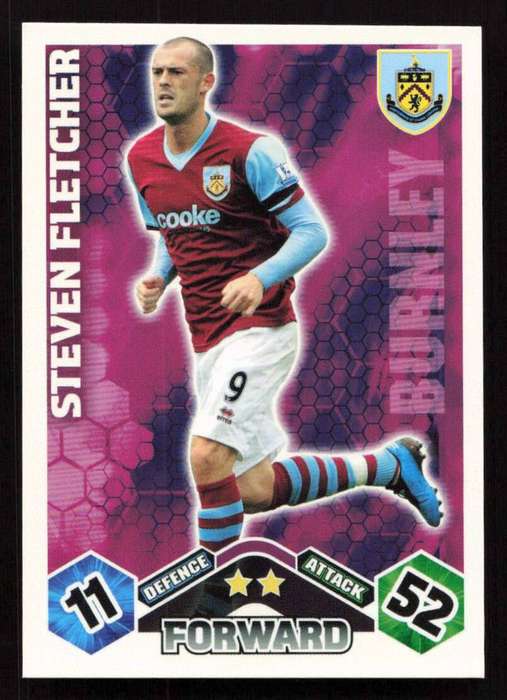 Topps Match Attax PL 2009/2010 - Burnley - Steven Fletcher