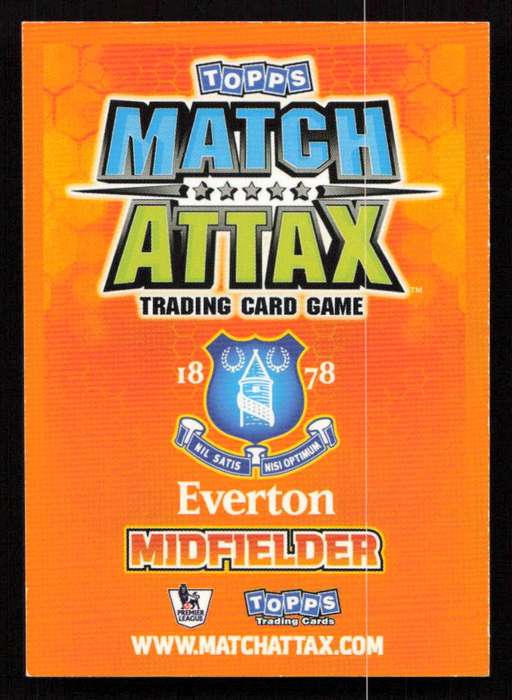 Topps Match Attax PL 2009/2010 - Everton - Marouane Fellaini