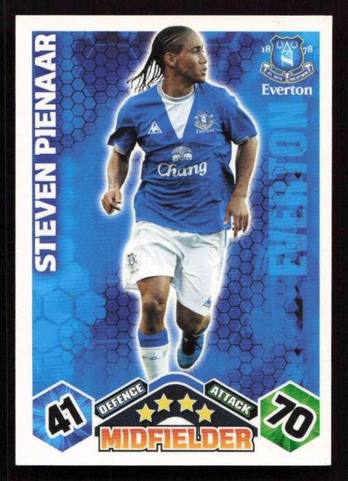 Topps Match Attax PL 2009/2010 - Everton - Steven Pienaar
