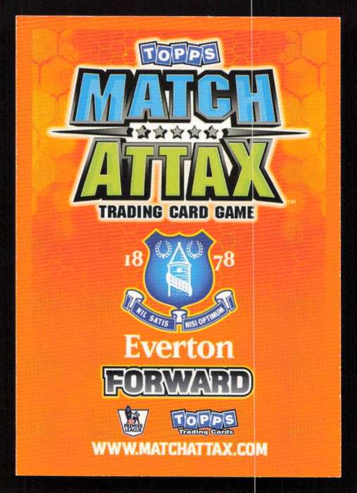 Topps Match Attax PL 2009/2010 - Everton - James Vaughan