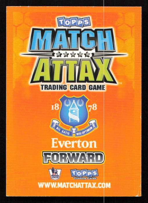 Topps Match Attax PL 2009/2010 - Everton - Jo