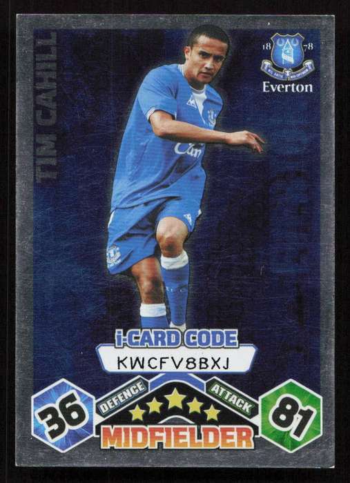 Topps Match Attax PL 2009/2010 - Everton - Tim Cahill