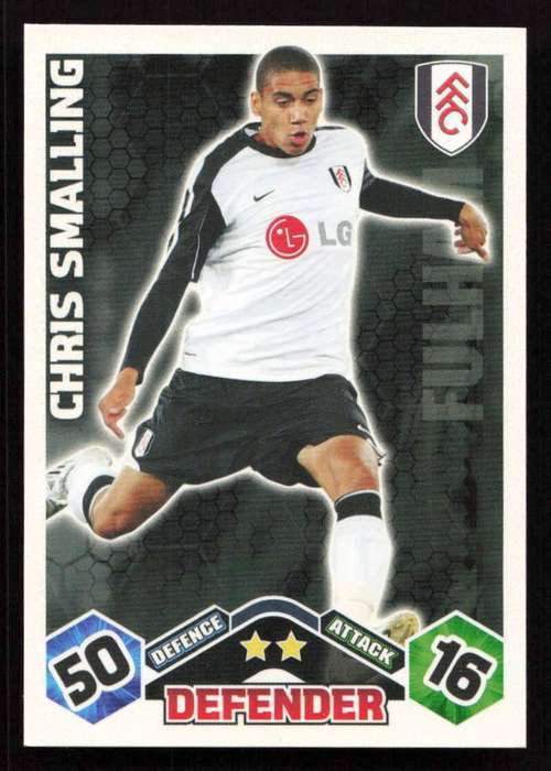Topps Match Attax PL 2009/2010 - Fulham -  Chris Smalling