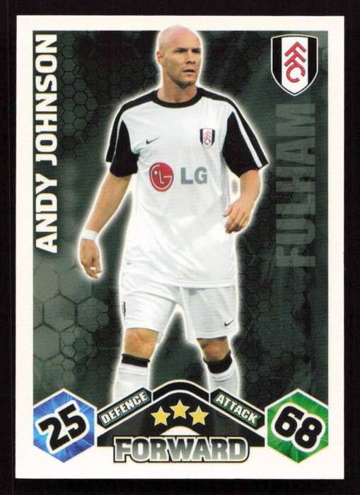 Topps Match Attax PL 2009/2010 - Fulham - Andy Johnson