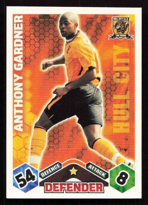 Topps Match Attax PL 2009/2010 - Hull City - Anthony Gardener