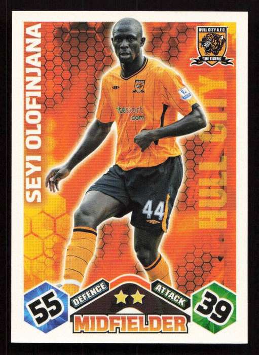 Topps Match Attax PL 2009/2010 - Hull City - Seyi Olofinjana