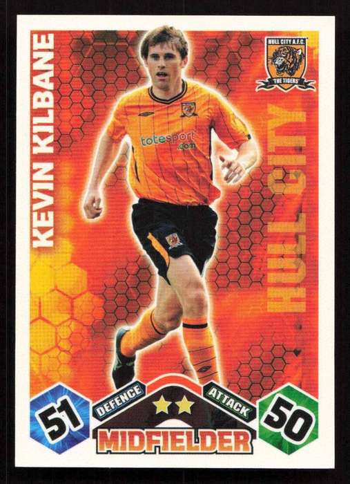 Topps Match Attax PL 2009/2010 - Hull City - Kevin Kilbane