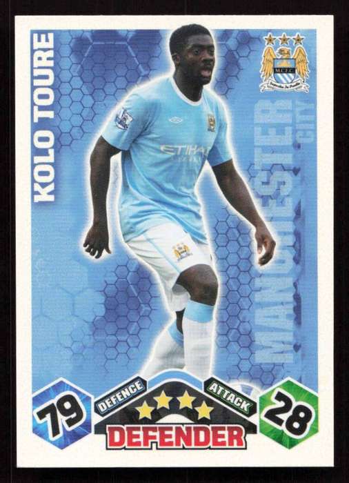 Topps Match Attax PL 2009/2010 - Manchester City - Kolo Toure