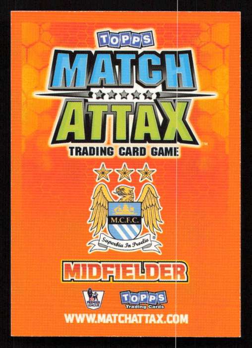 Topps Match Attax PL 2009/2010 - Manchester City - Martin Petrov
