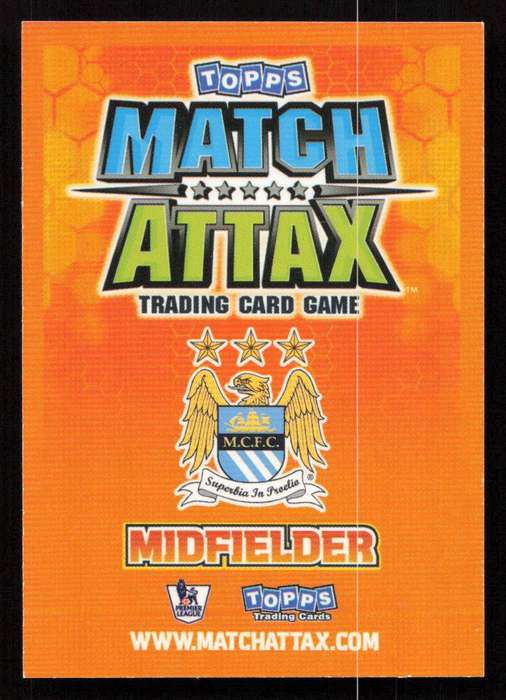 Topps Match Attax PL 2009/2010 - Manchester City - Stephen Ireland